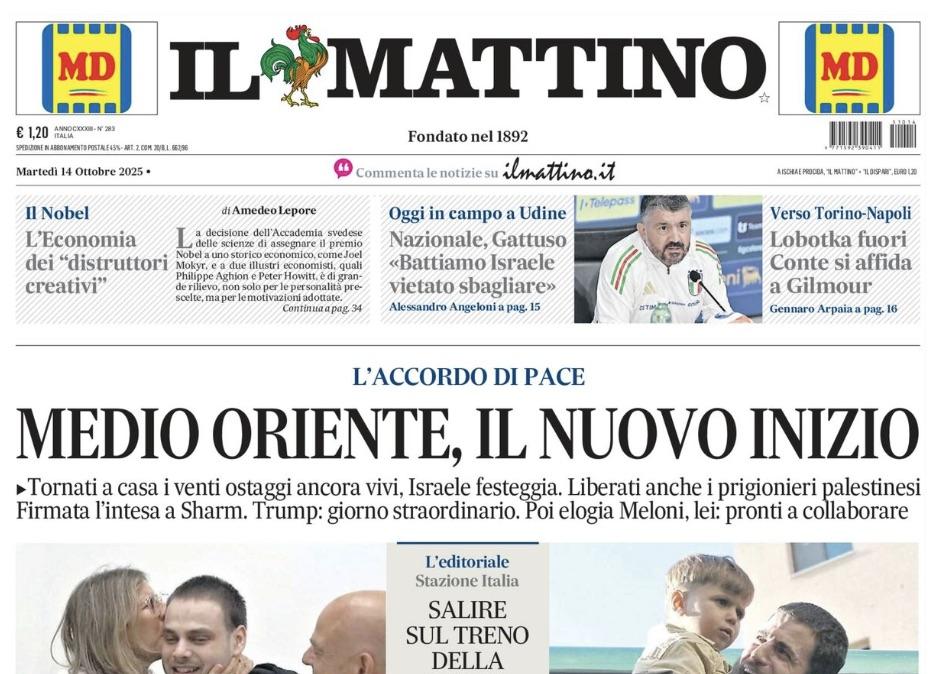 Il Mattino: "Lobotka fuori: Conte si affida a Gilmour"