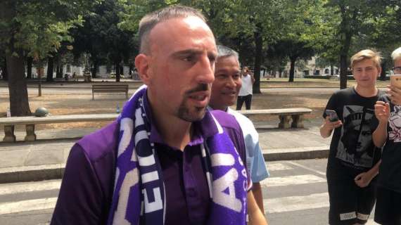 Fiorentina, Ribery si presenta: "Non sono pronto per il Napoli, ma se Montella me lo chiede..."