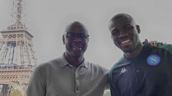 FOTO - Koulibaly incontra Thuram a Parigi e lo elogia: "Onore e piacere, è un esempio!"