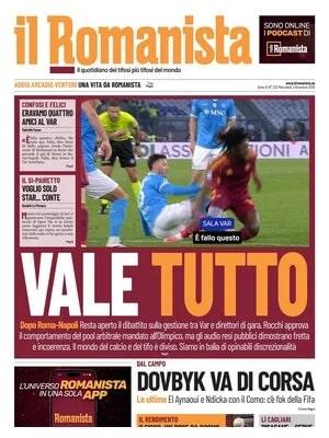 Il Romanista insiste sul contatto Rrahmani-Konè: "Vale tutto"