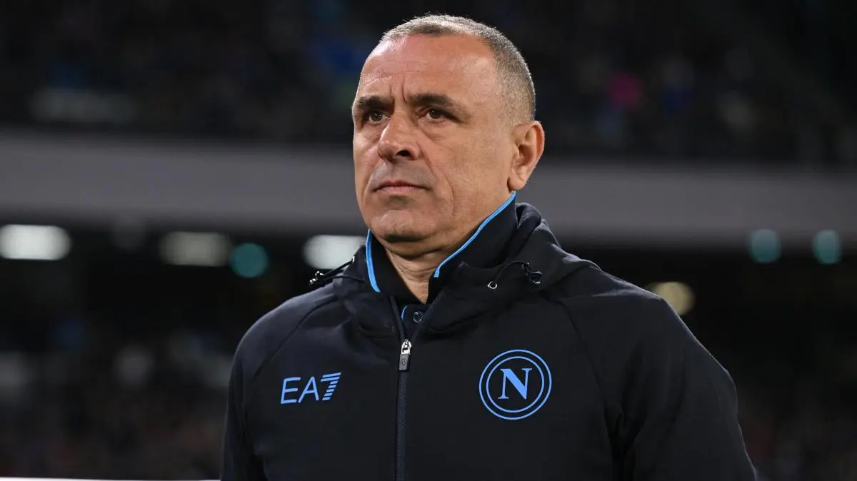 Calzona: "Kvaratskhelia? Da Pallone d'Oro se migliora aiuto difensivo e finalizzazione"