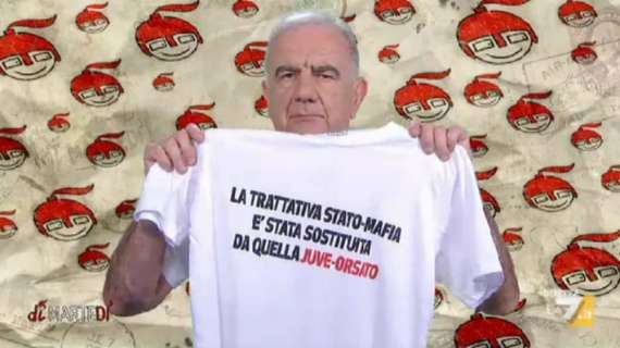 FOTO - La satira di Gnocchi: "La trattativa Stato-mafia è stata sostituita da quella Juve-Orsato"