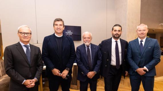 Il Napoli annuncia una collaborazione per i doni ufficiali nelle occasioni Uefa