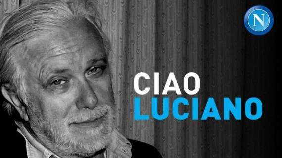 FOTO - "Ciao Luciano", anche il Napoli si unisce al cordoglio per la morte di Luciano De Crescenzo
