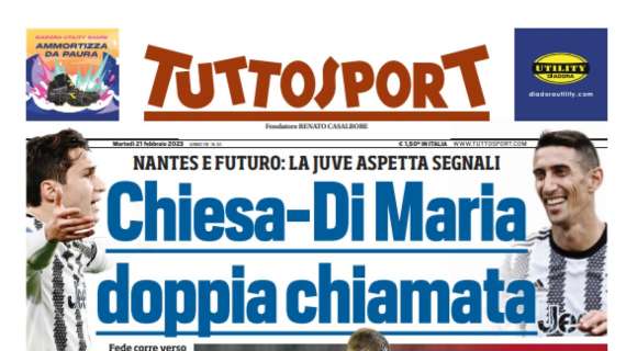 PRIMA PAGINA – Tuttosport: “Kvara&Osi, stupite l’Europa”