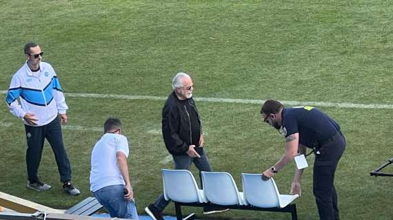 Castel di Sangro, ADL a bordocampo: assiste alla seduta tecnico-tattica