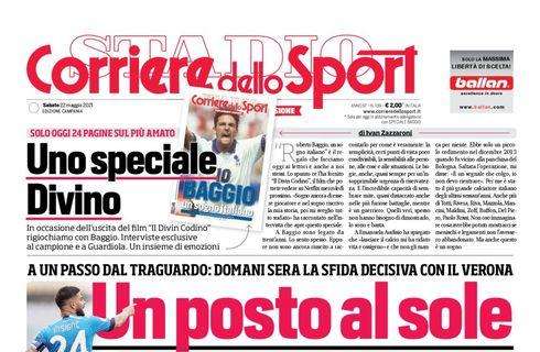 PRIMA PAGINA - Cds Campania: “Un posto al sole”