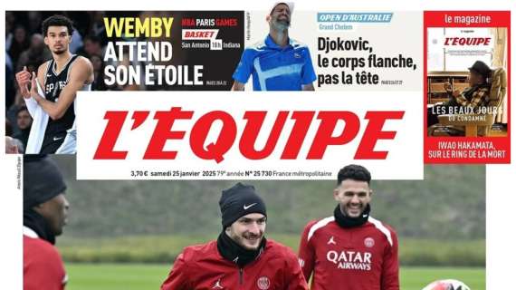 Psg-Reims, riposo per Barcola? L'Equipe: 