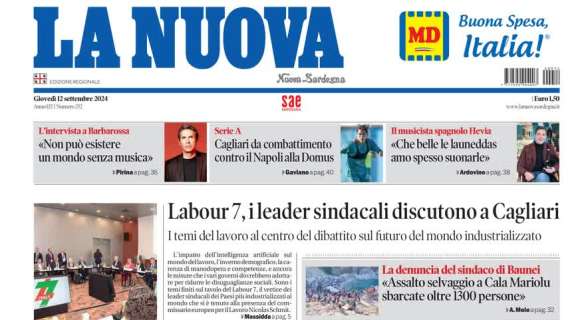 La Nuova Sardegna: "Cagliari da combattimento contro il Napoli"