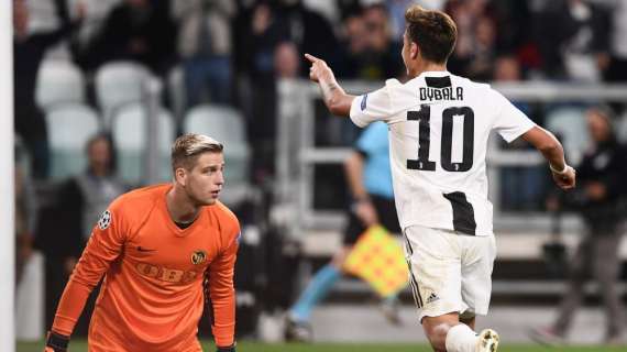 Champions, la Juve passeggia: Young Boys battuto 3-0, nona vittoria in nove gare