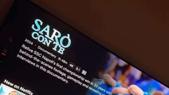 "Sarò con te", anche Rrahmani rivive l'emozione dello scudetto su Netflix