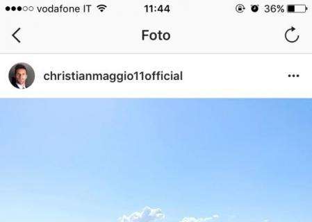 FOTO - "Buongiorno Napoli", scrive Maggio su Instagram: il vice-capitano apre ai fans nel suo profilo privato