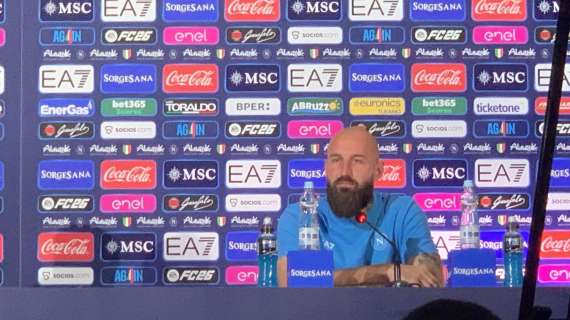 Milinkovic-Savic in conferenza: "Da marzo sapevo del Napoli, volevo fortemente venire! Non mi sento né 1° né 2°”