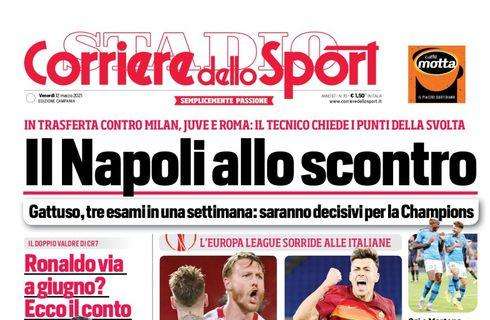 PRIMA PAGINA - CdS Campania: “Il Napoli allo scontro”