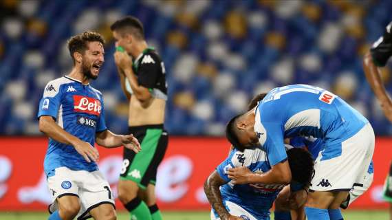 CorSera esagerato: "Napoli fortunato, il Sassuolo ha dominato! Che lacune in difesa..."
