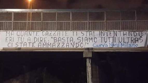 Inter, Curva Nord ancora contro Napoli: "Lì tutto è concesso, qui si censura in base ai capricci!"