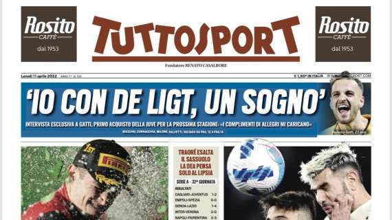 PRIMA PAGINA - Tuttosport: "Grazie Toro!"