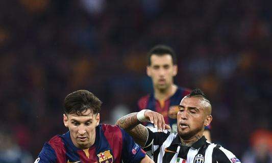 La Juve cede anche Vidal. Libero: "Addio a 114 gol"