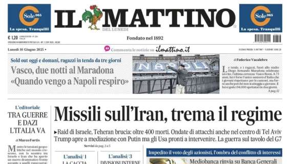 Il Mattino: "Gattuso, portaci al Mondiale"