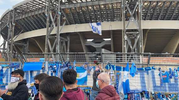 FOTOGALLERY - Comune di Napoli, i ricordi per Maradona conservati all'interno dello stadio