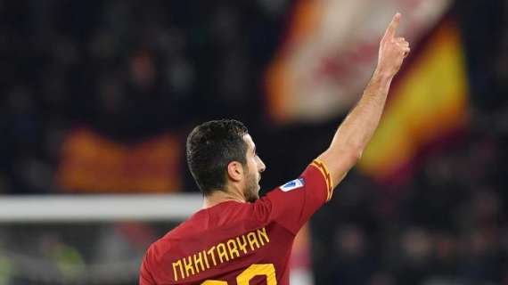 Ripartenza Roma: Mkhitaryan fa 1-1