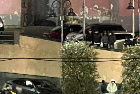 FOTO - Disavventura per Malcuit: incidente a Sant’Antimo con la sua Lamborghini