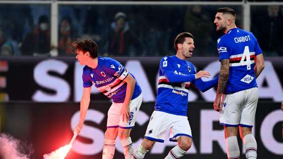 Sampdoria, D'Aversa in apprensione per due blucerchiati: sono in dubbio per Napoli