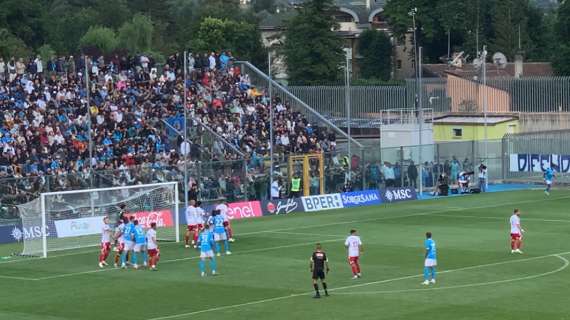 Napoli-Brest 1-2: azzurri ko, rivedi gli highlights dell’amichevole