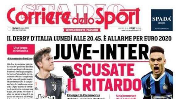 PRIMA PAGINA - CdS Campania: "Callejon verso il Valencia, via anche Allan e Lozano"