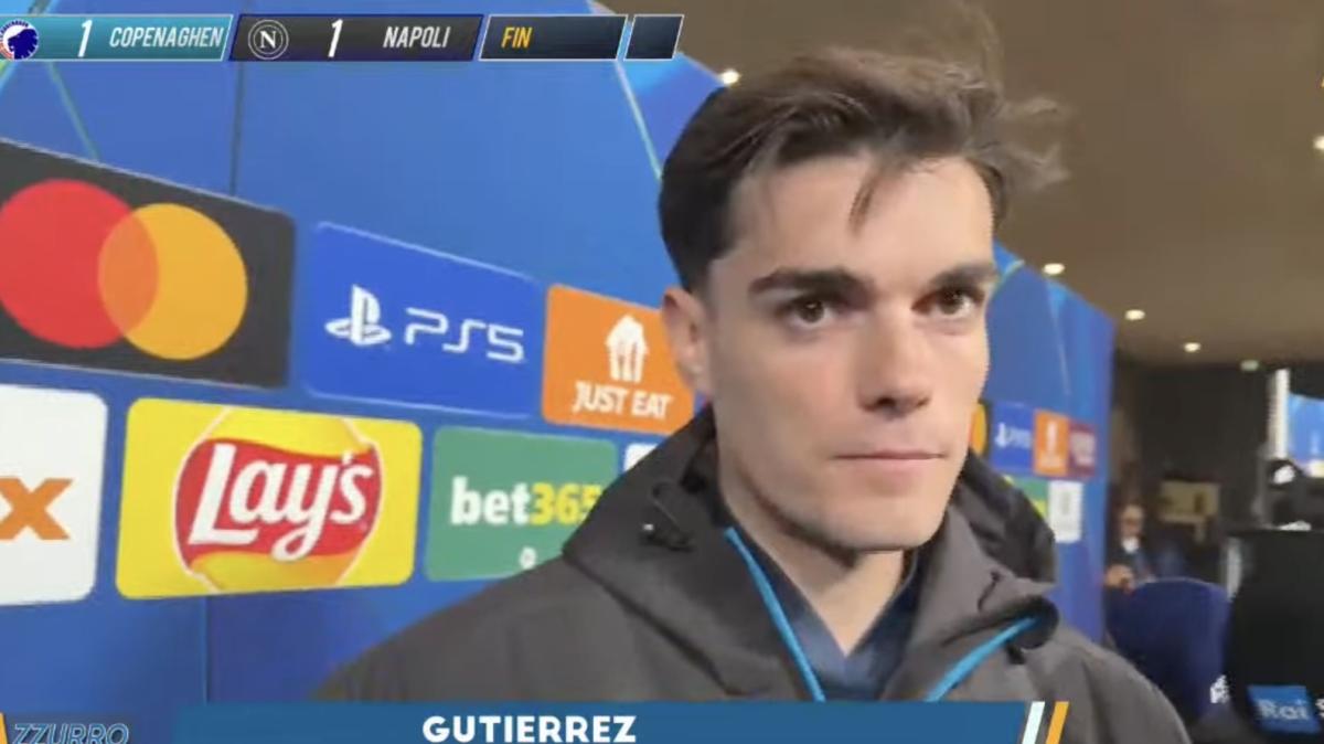 Gutierrez in mixed zone: "Due punti persi e tanti infortunati! Ma possiamo qualificarci..."