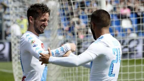 A Cagliari quattro vittorie di fila del Napoli: il parziale schiacciante è di 14-0