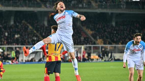 Il Napoli vuole continuare la striscia vincente in Serie A al Via del Mare: il dato 