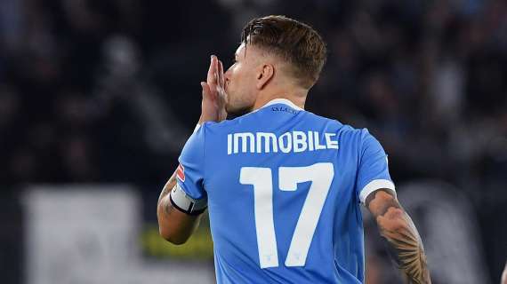 Immobile da record contro il Napoli: domani vuole il settimo gol di fila ai partenopei