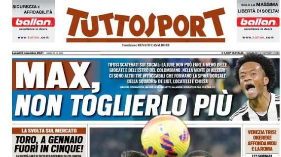 PRIMA PAGINA - Tuttosport: "Ma che bel derby show!"