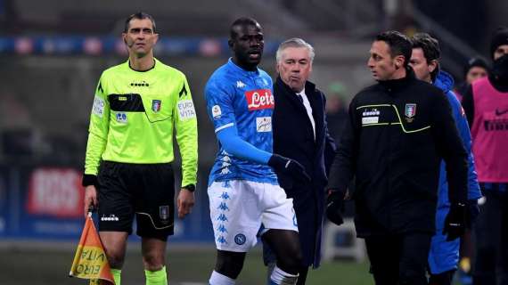 Mediaset annuncia: "Respinto ricorso per Koulibaly! Il difensore salterà la sfida con la Lazio"