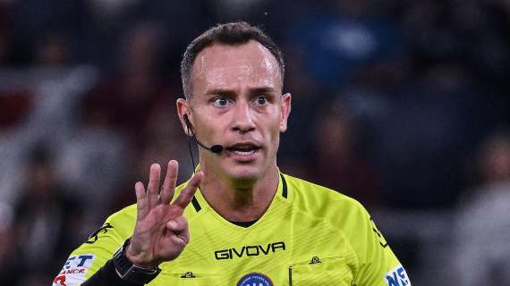 Napoli-Como, designato l'arbitro Feliciani con Pezzuto al Var: la sestina completa 