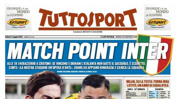 PRIMA PAGINA - Tuttosport: "Dybala: resto e Gigio c'é"