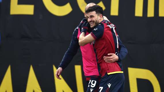 Un'altra rimonta: il Bologna ribalta il Cagliari e aggancia la Lazio al 5º posto!