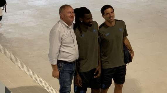 Castel di Sangro, Anguissa e Simeone inaugurano il nuovo centro sportivo polivalente