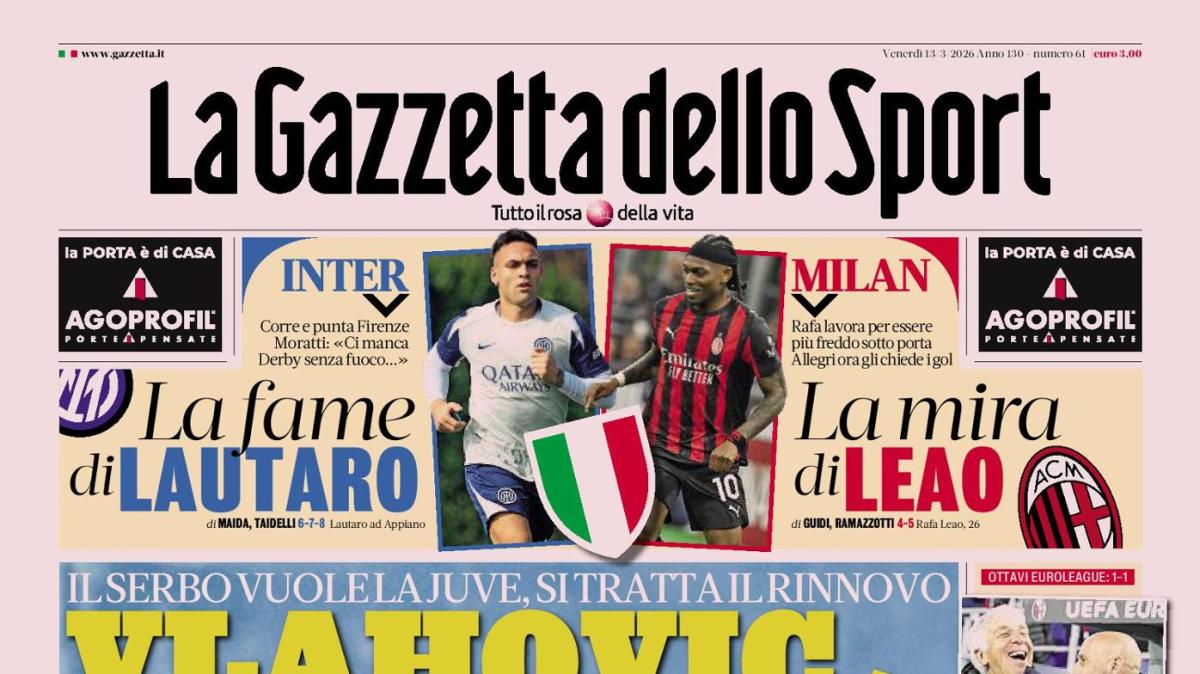 La Gazzetta dello Sport: "Vlahovic verso il sì al rinnovo con la Juve"