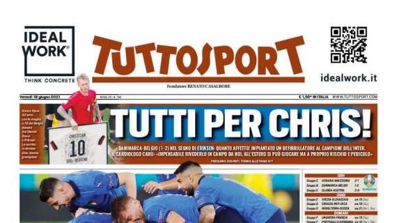 PRIMA PAGINA - Tuttosport: “Gattuso al Tottenham da Paratici”