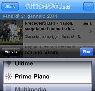 Segui GRATIS la DIRETTA di SLOVAN-NAPOLI anche da Iphone, Ipad e Android con la nostra App, la più scaricata sul Napoli