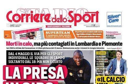 PRIMA PAGINA - CdS Campania - "Il Napoli vuole Kean e prepara il blitz"