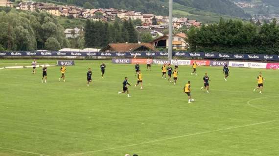 Dimaro, day 9: sessione pomeridiana, partitella. Ancora out Anguissa, assente anche Gaetano