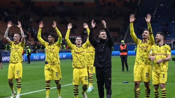 Champions, PSG fermato da due pali: il primo round va al Borussia Dortmund
