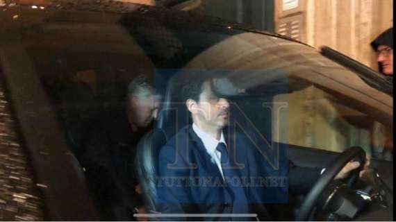 FOTO TN - Ecco Ancelotti dopo il vertice con ADL: il tecnico ha lasciato la Filmauro
