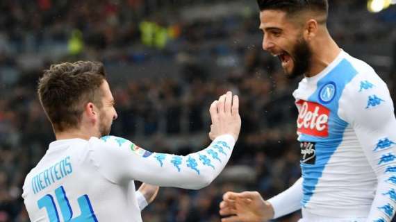 VIDEO HD - Il Napoli vince ad Empoli per la prima volta: rivedi i gol di Insigne e Mertens