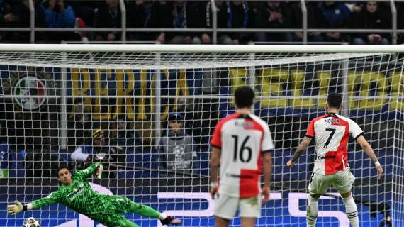 Calha complica tutto: 1-1 al 45′, l’Inter deve ancora lottare col Feyenoord