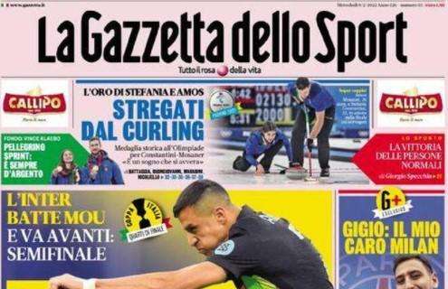 PRIMA PAGINA - Gazzetta: "Stadi, dal 1° marzo al 75% e al 100% dopo venti giorni"