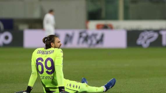 Fiorentina, problema muscolare per Dragowski: è a rischio per il Napoli
